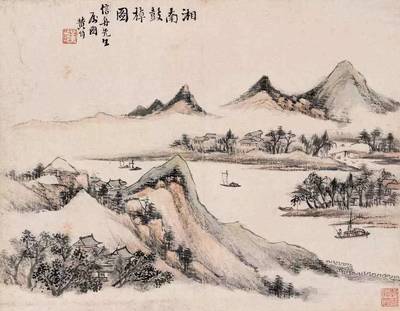 隔江山色一一中国古代书画的鉴赏与收藏